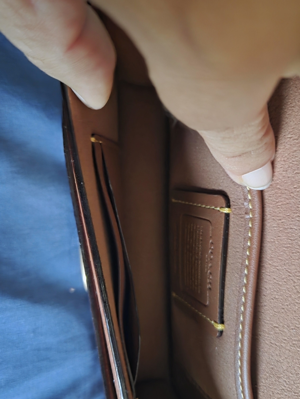 Coach Tabby Wristlet - Picture 3 of 4
